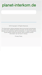 Mobile Screenshot of planet-interkom.de