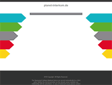 Tablet Screenshot of planet-interkom.de