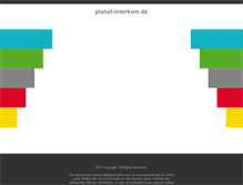 Tablet Screenshot of anmeldung.planet-interkom.de